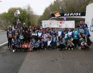 Aginagako txikienek eraman dute lekukoa