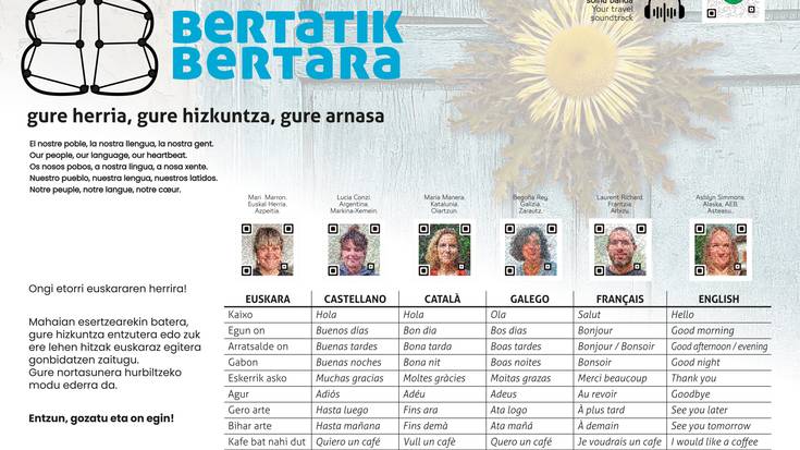 Bisitariek euskara "Bertatik Bertara" uda honetan ere