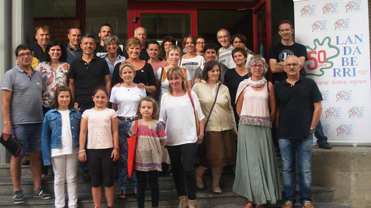 Usurbilgoa ere izan zen Landaberri Ikastola, 50. urtemugako ospakizunetan