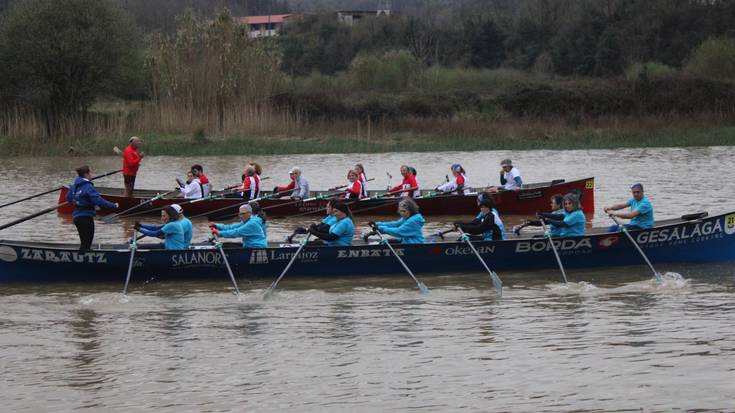 Traineruen festa Aginagako errioan