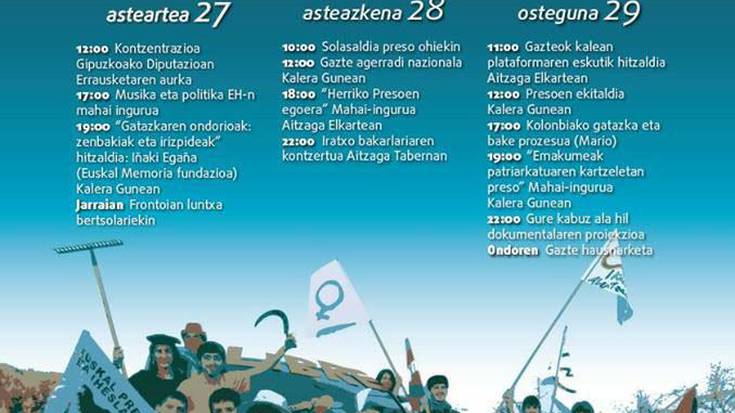 Gazte Topaketak, asteartetik ostegunera