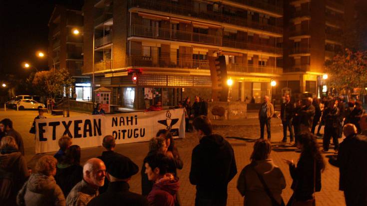 Euskal presoen eskubideen aldeko elkarretaratzea gaur