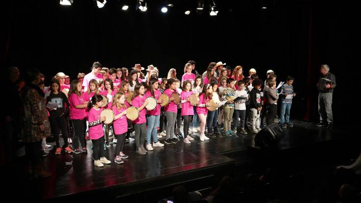 Euskaraldiari abestuz ospatu du Musikalean Zumartek