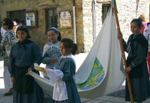 Zubietako txupinazoan, herri-argazkia