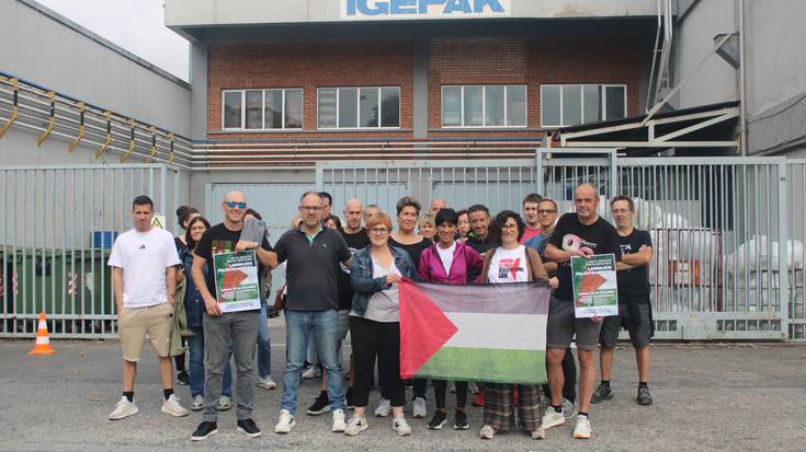 Industrialdean ere Palestinarekin bat