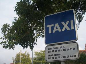 Igoerarik ez, 2015erako taxi tarifetan