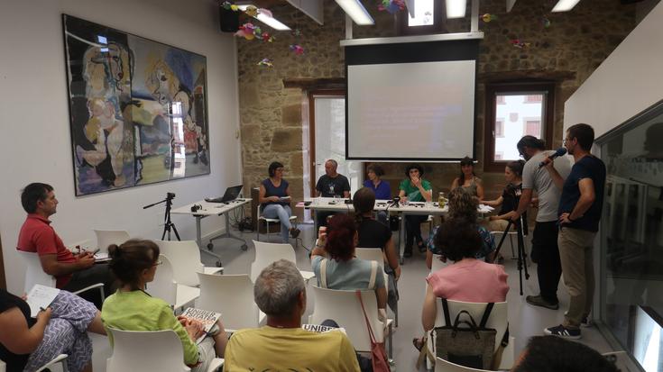 "Berme Sistema Parte hartzaileak" hizpide UEU-ren udako ikastaroan