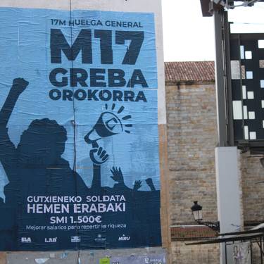 #M17, greba orokorra: herri argazkia
